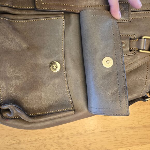 Dooney & Burke Top Handle Bag with Crossbody Strap - Picture 5 of 5